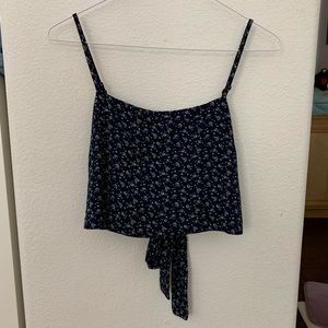 Brandy Melville Crop Floral Top